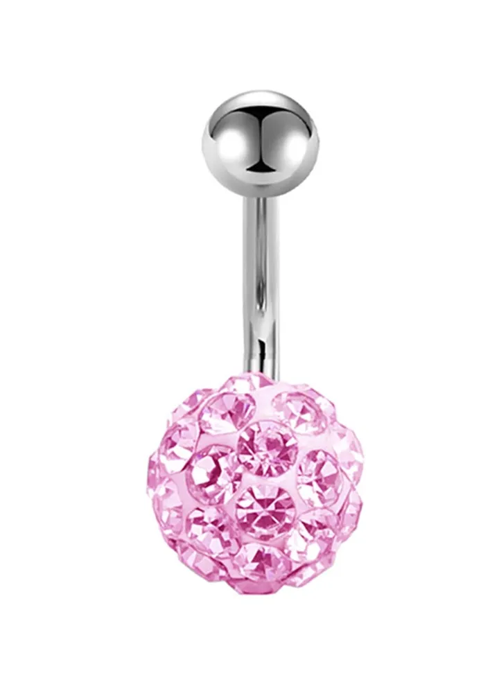 Crystal Studded Belly Ring