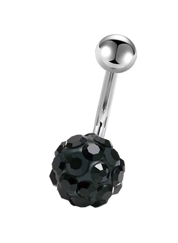 Crystal Studded Belly Ring