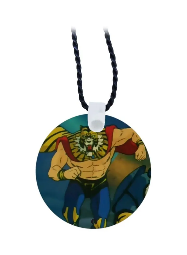 Cartoon Printed Pendant Necklace