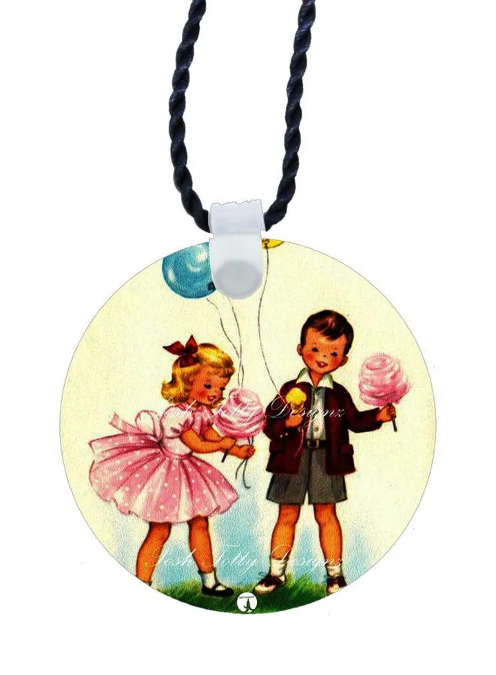 Cartoon Themed Pendant Necklace