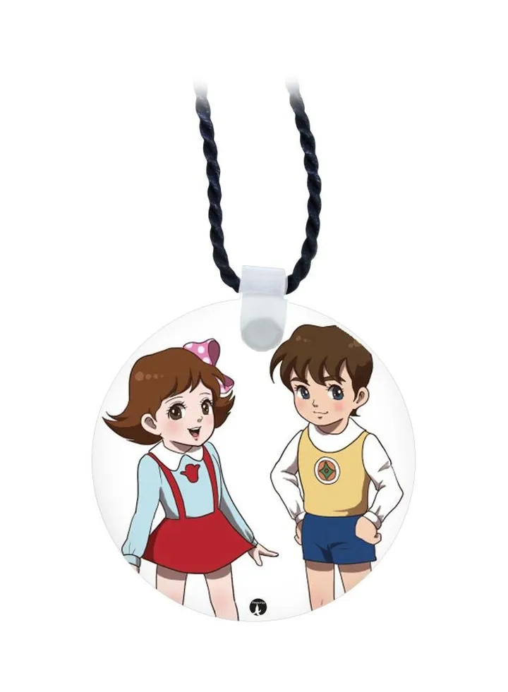Cartoon Printed Pendant Necklace