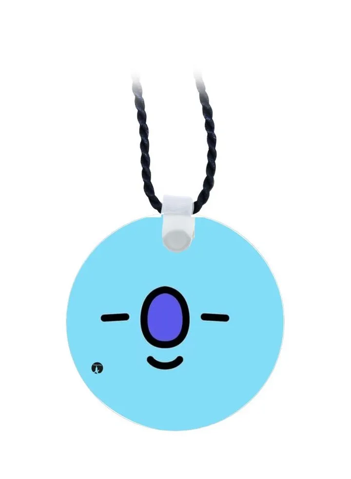 Cartoon Printed Pendant Necklace