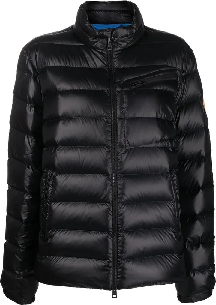 Logo Zipped-Up Padded Jacket