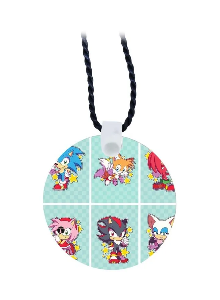 Cartoon Printed Pendant Necklace