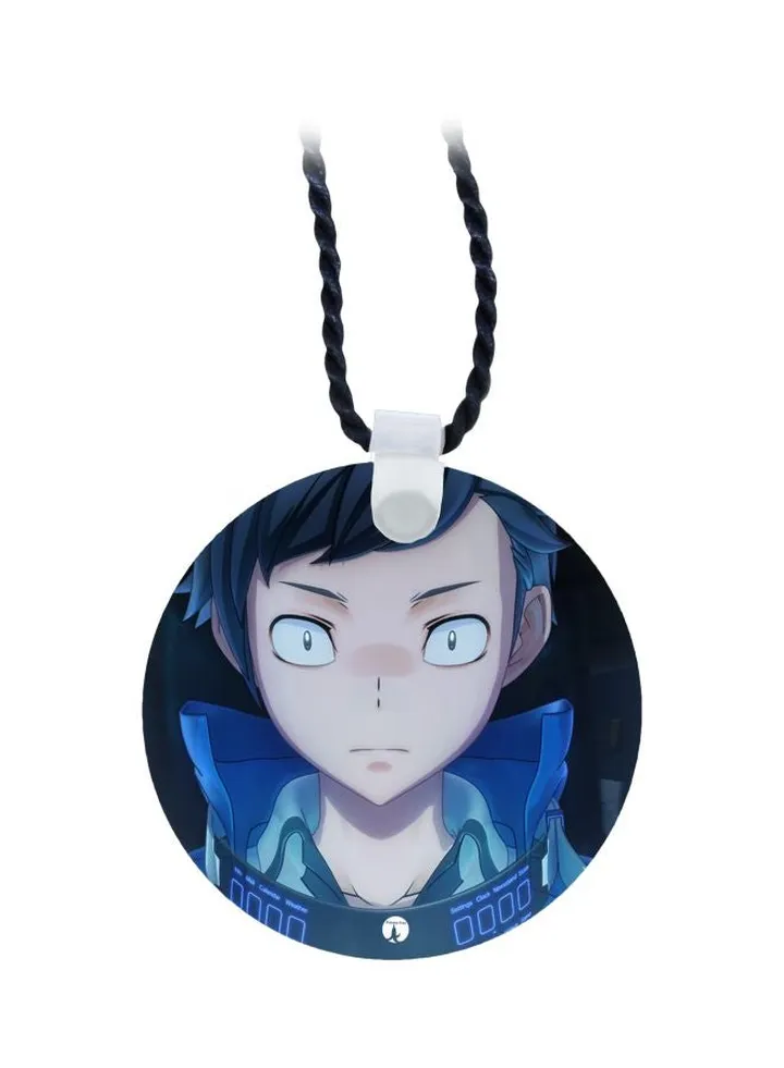 Cartoon Printed Pendant Necklace
