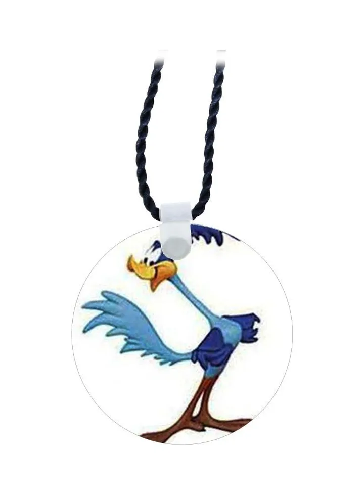 Cartoon Printed Pendant Necklace