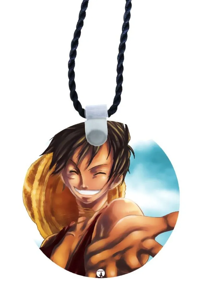 Cartoon Printed Pendant Necklace