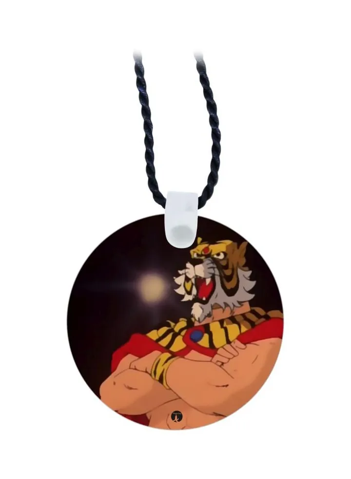 Cartoon Printed Pendant Necklace