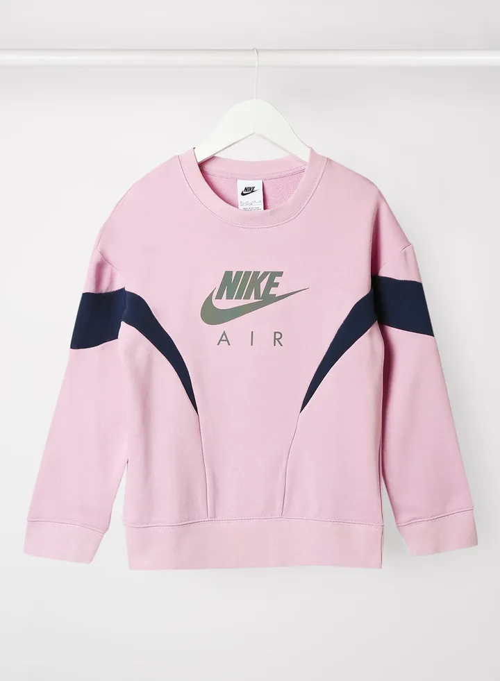 Girls French Terry Sweatshirt Pink