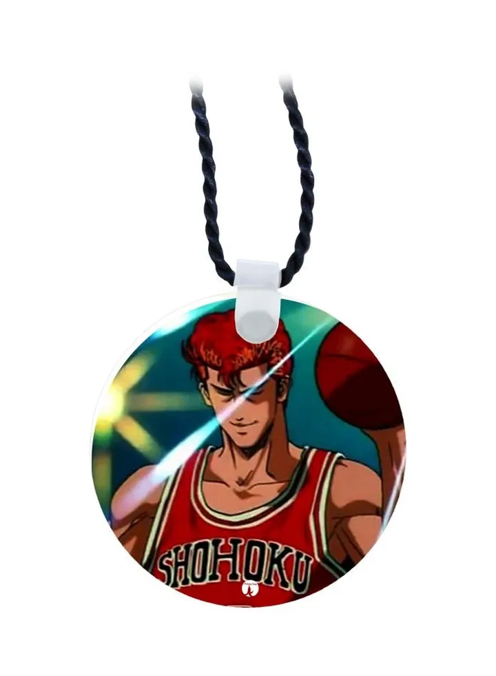 Cartoon Printed Pendant Necklace