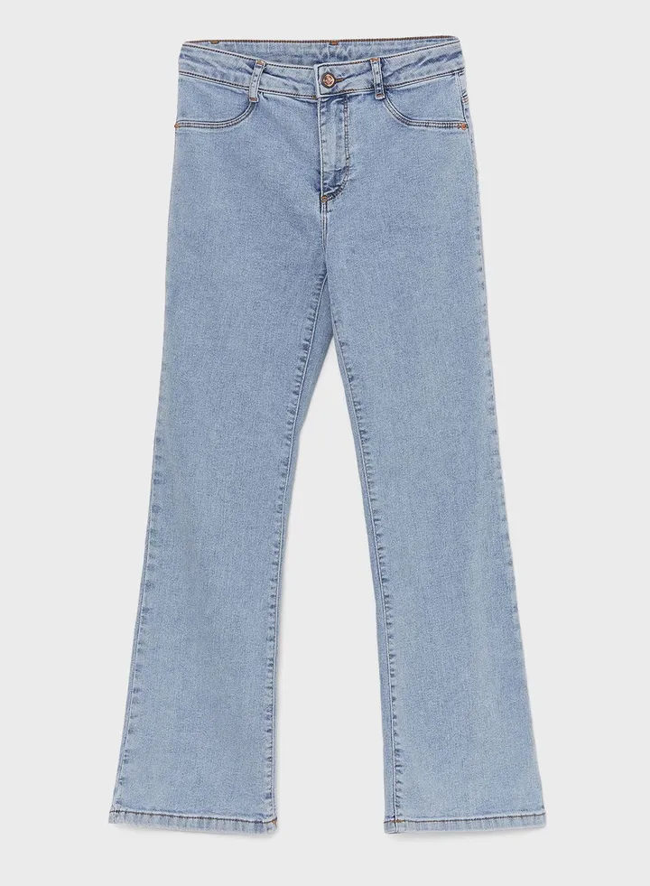 Youth Bell-Bottoms Denim Jeans