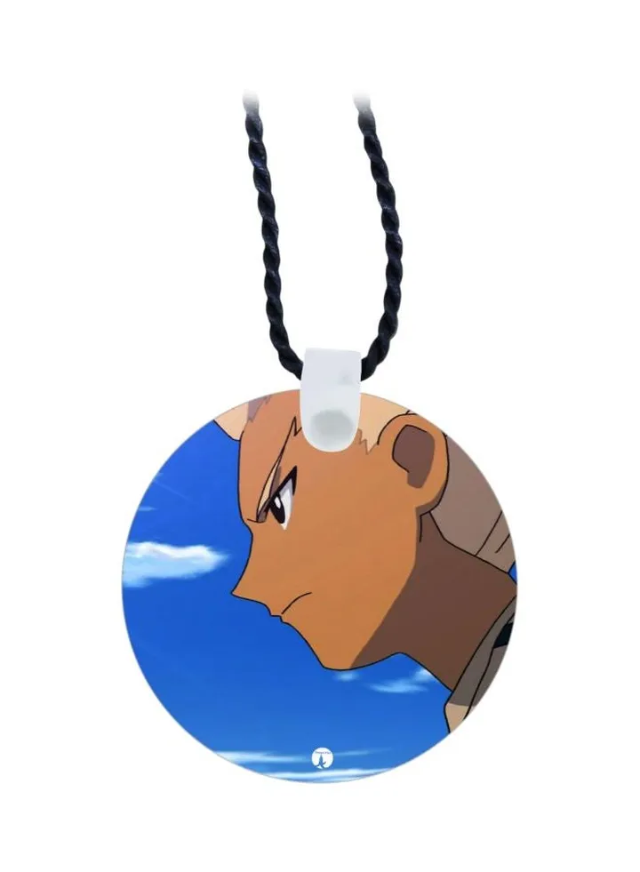 Anime Character Printed Pendant Necklace