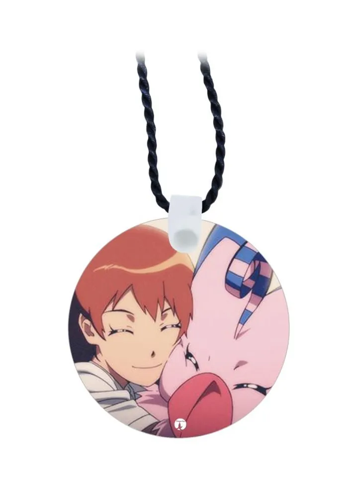 Anime Character Printed Pendant Necklace