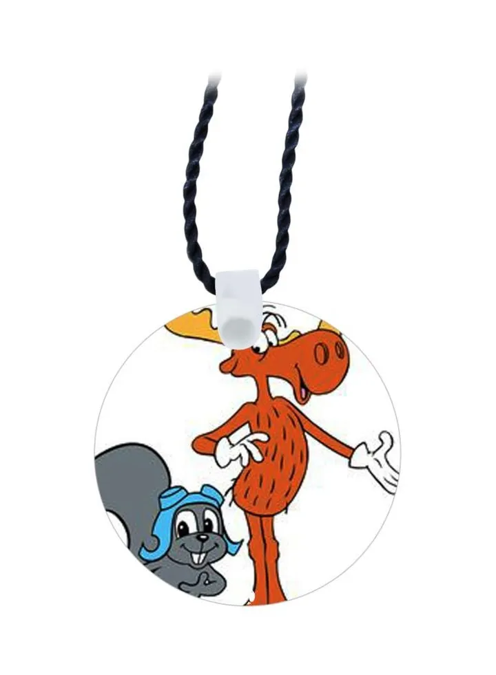 Cartoon Printed Pendant Necklace