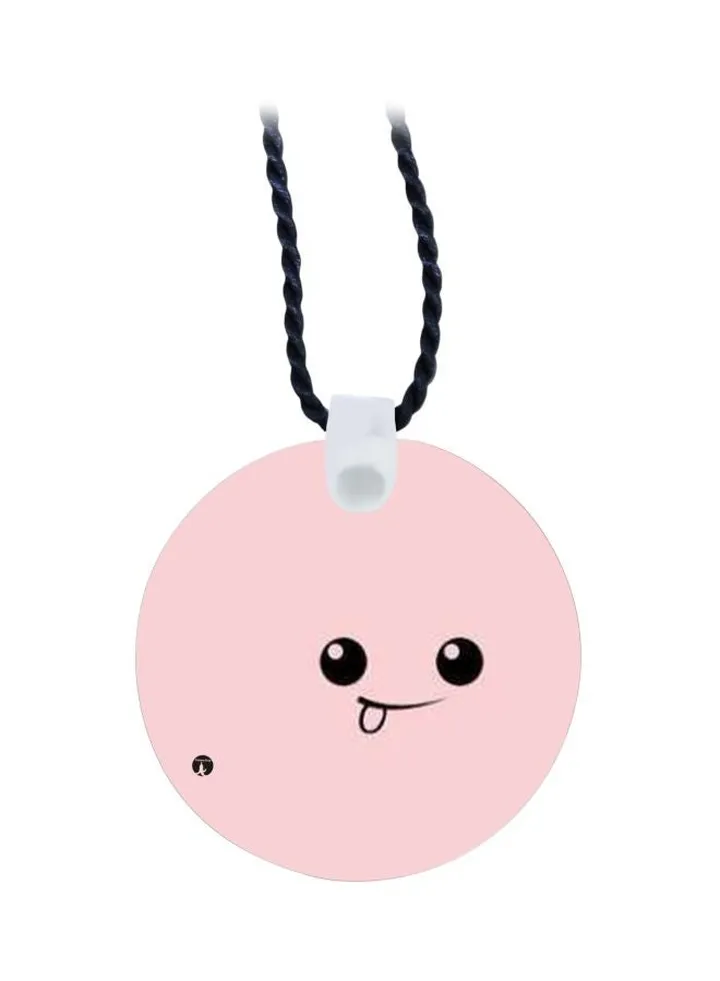 Printed Pendant Necklace