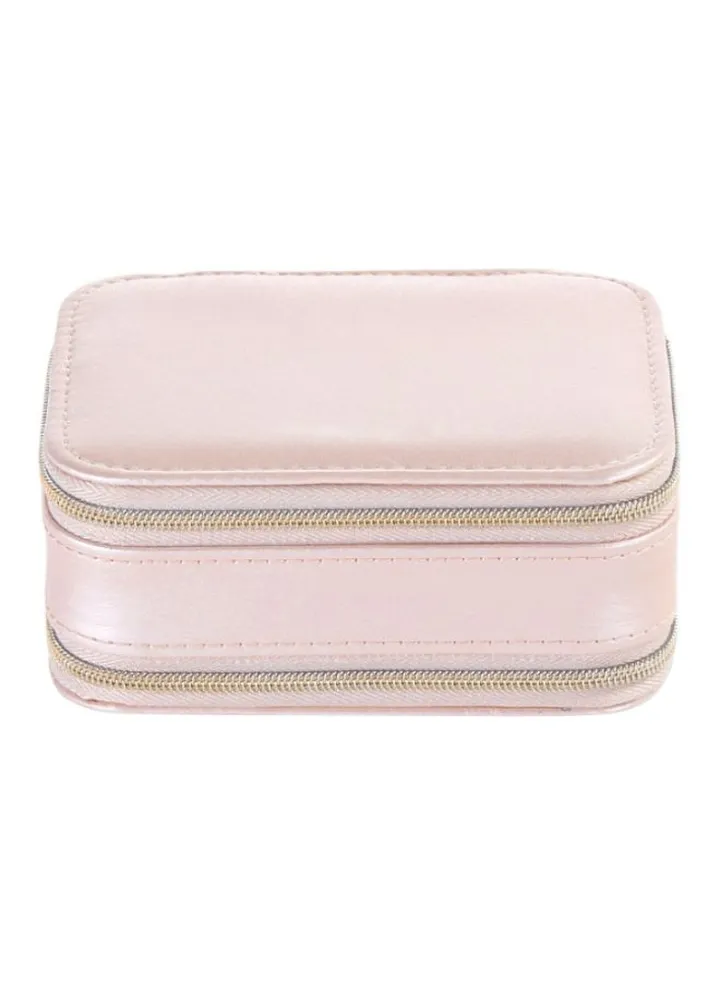 Dual Sided Leather Jewelry Box