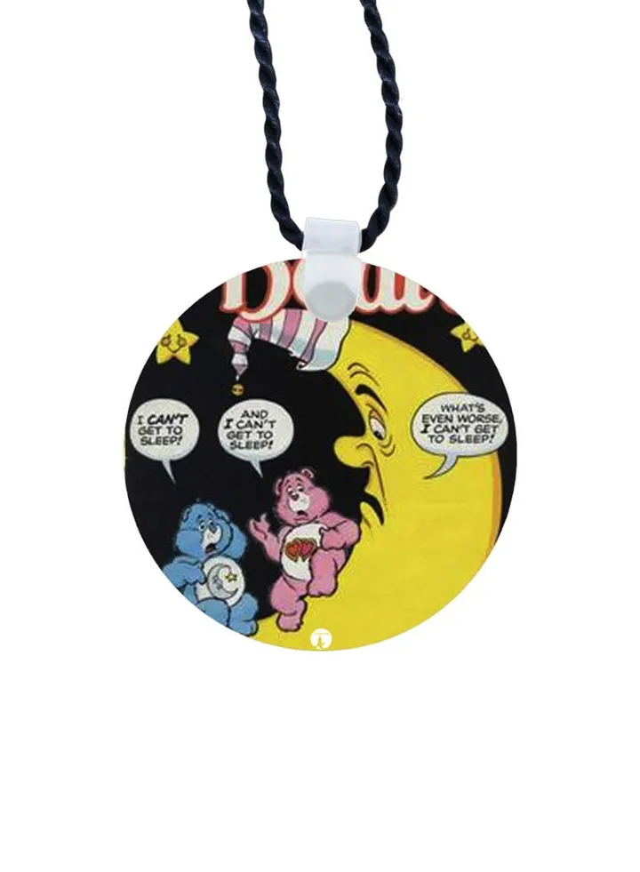 Printed Pendant Necklace