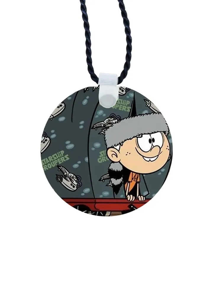 Cartoon Printed Pendant Necklace