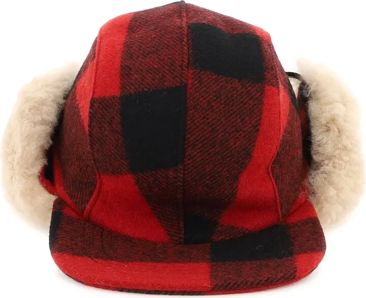 Double Mackinaw Wool Cap