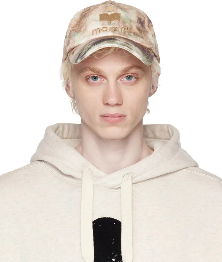 Isabel Marant Khaki Tyron Denim Cap