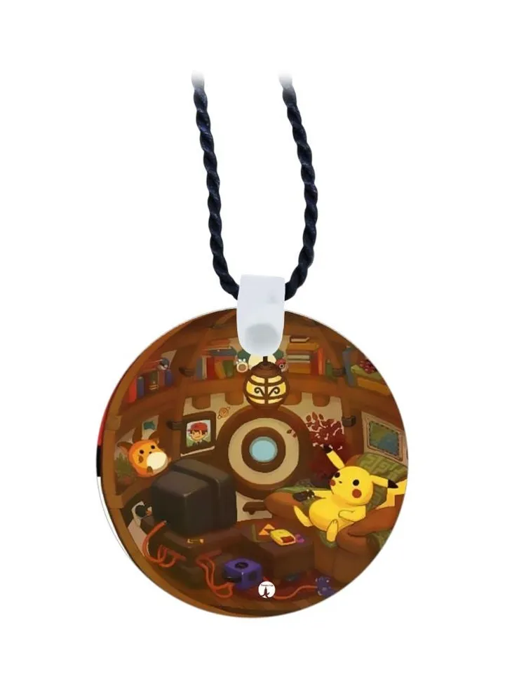 Cartoon Printed Pendant Necklace