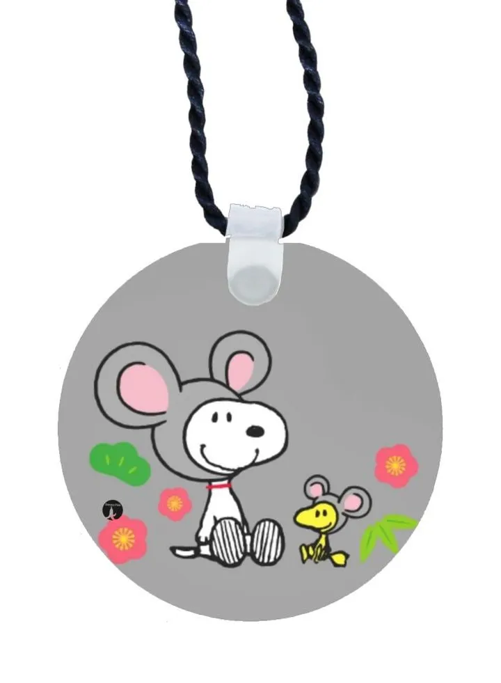 Cartoon Printed Pendant Necklace