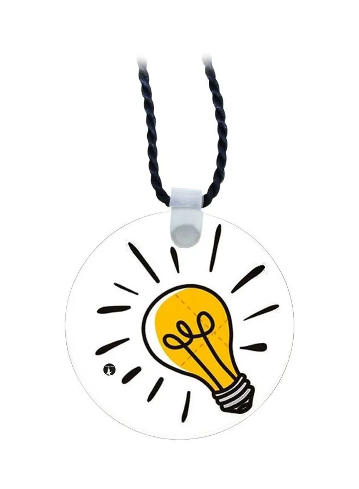 Cartoon Printed Pendant Necklace