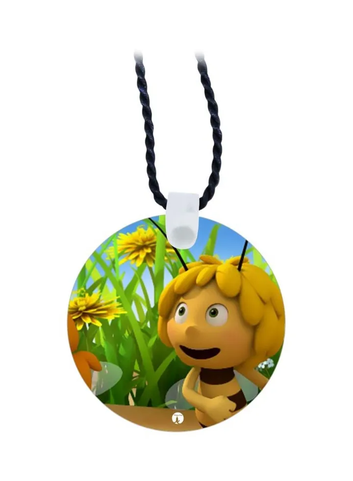 Cartoon Printed Pendant Necklace