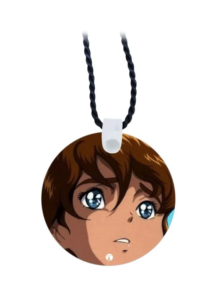 Cartoon Printed Pendant Necklace
