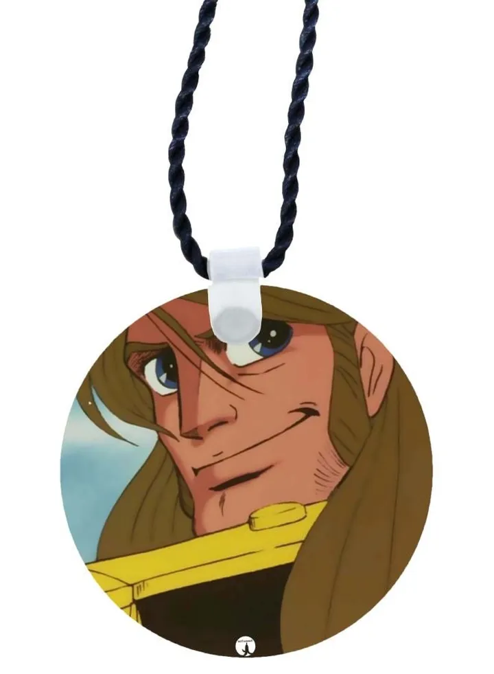 Cartoon Printed Pendant Necklace