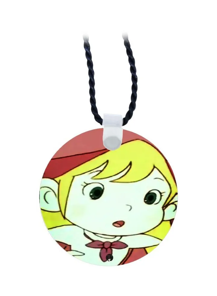 Cartoon Printed Pendant Necklace
