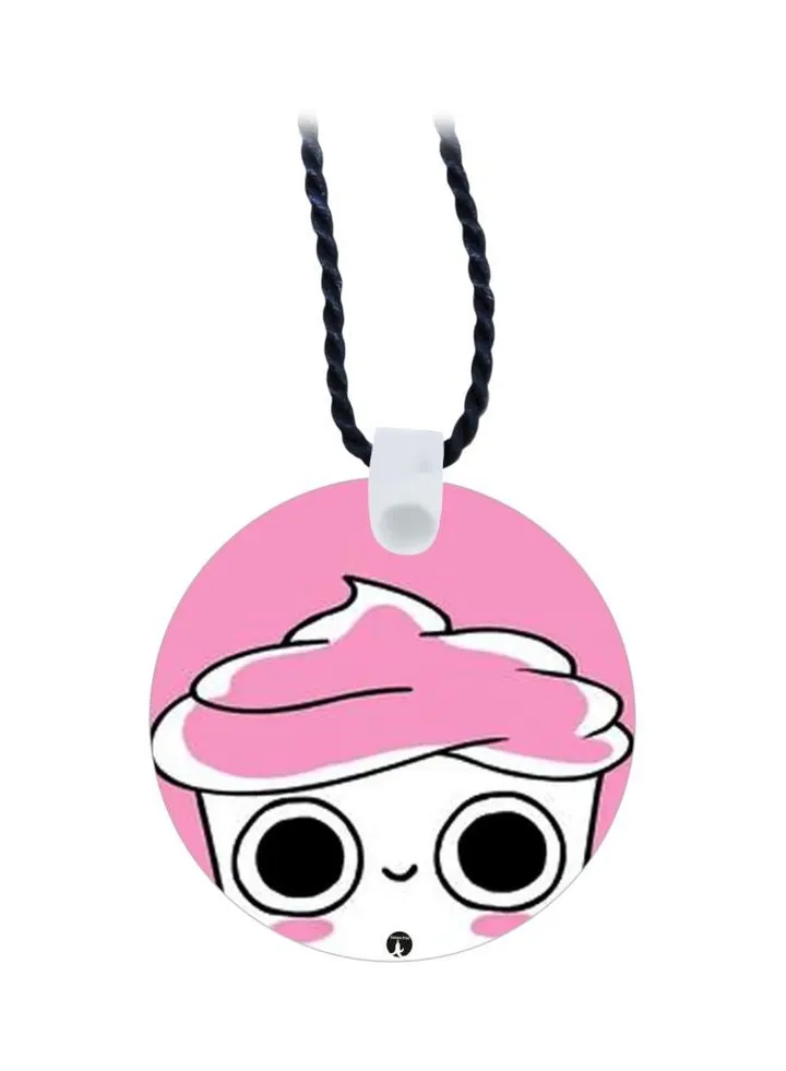 Cartoon Printed Pendant Necklace