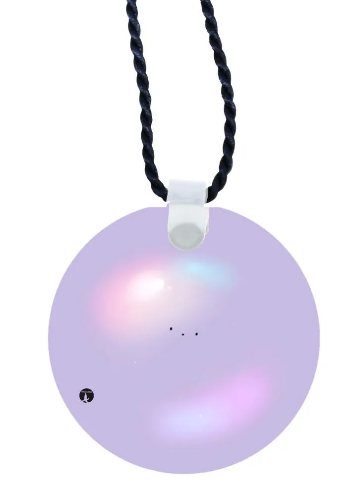 Printed Pendant Necklace