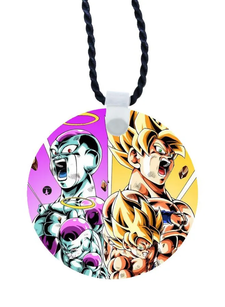 Cartoon Printed Pendant Necklace