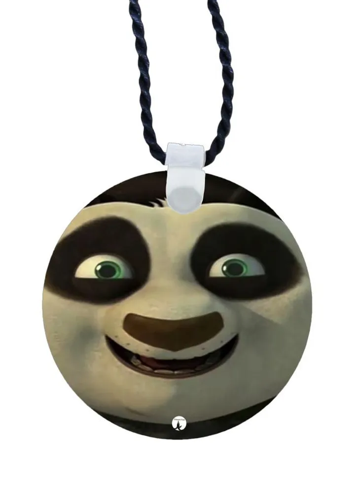 Cartoon Printed Pendant Necklace