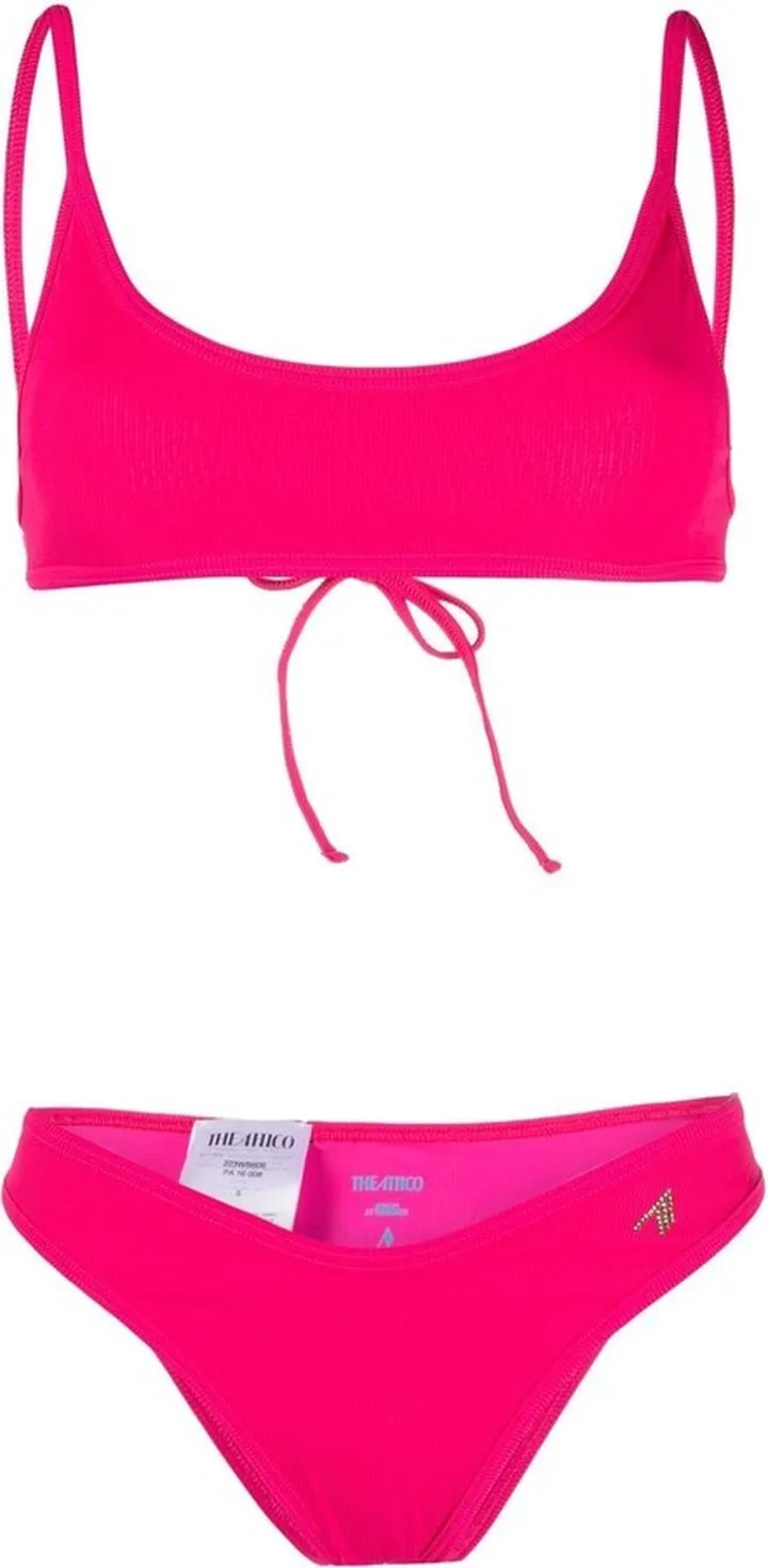 Scoop-Neck Bikini Set