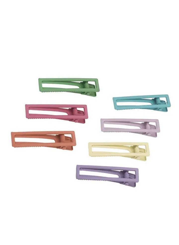 7-Piece Rectangular Hair Clips