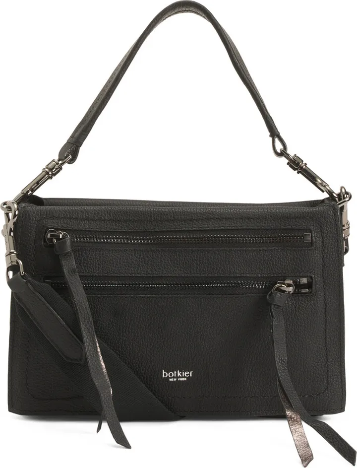 Leather Chelsea Crossbody With Top Carry Handle