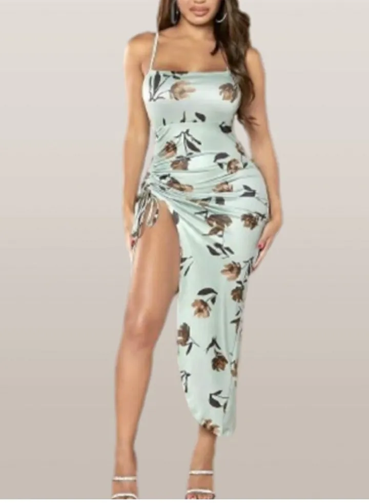 Women's summer floral dress