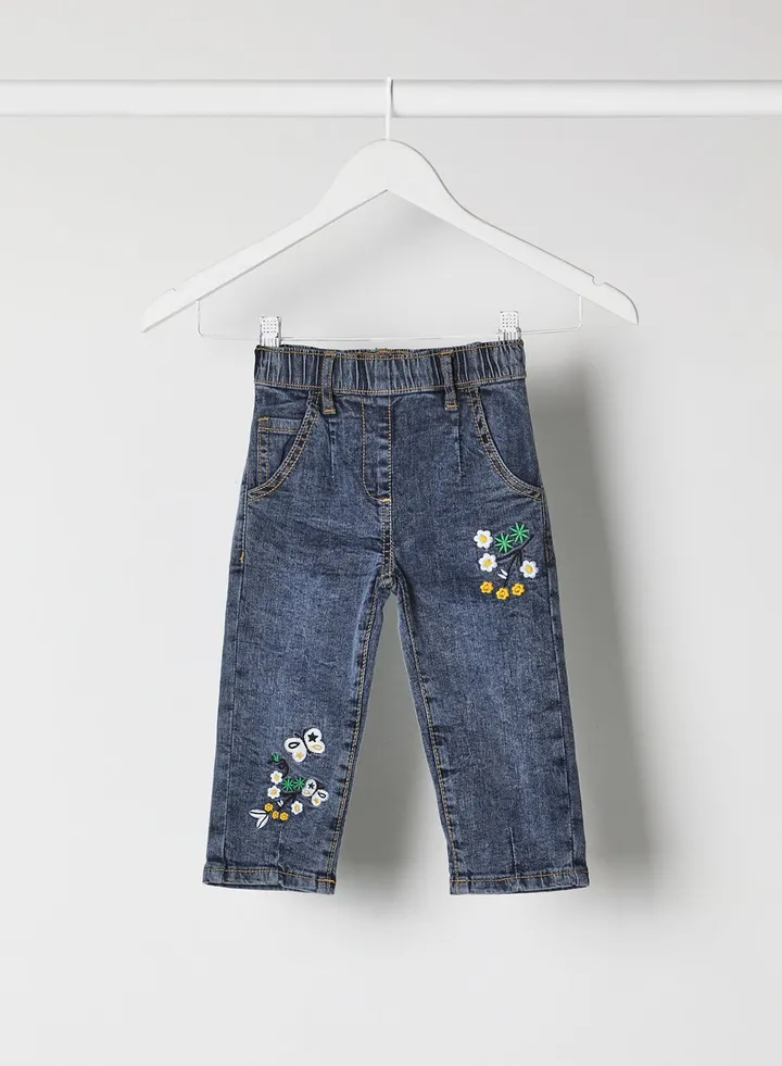 Baby Girls Jeans Light Blue
