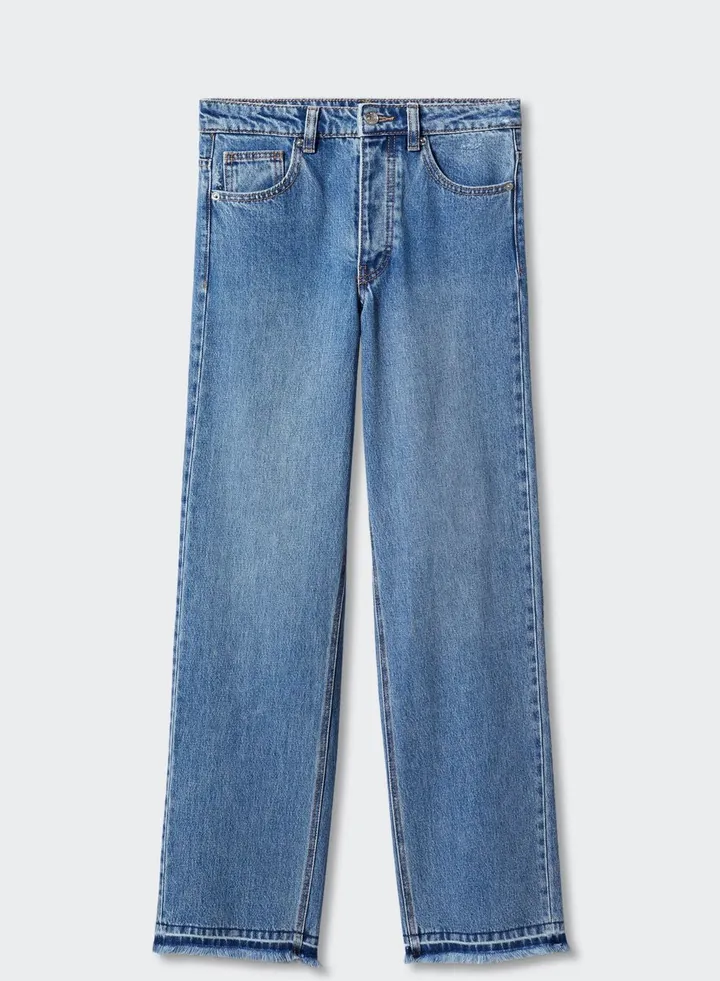 Youth Cropped Wide Leg Jeans