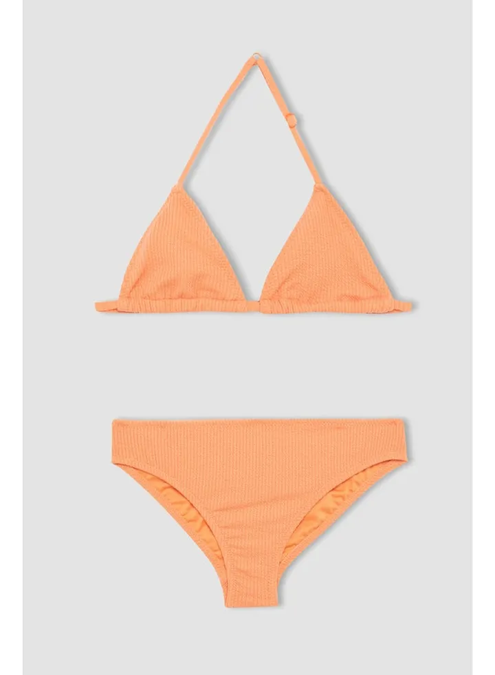 Girl Slim Fit Woven Bikini - 2 Pieces