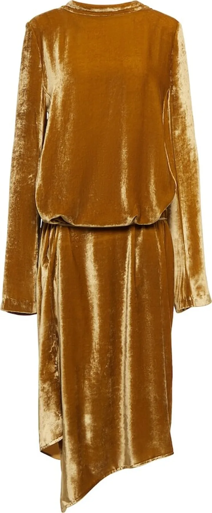 Agento velvet midi dress
