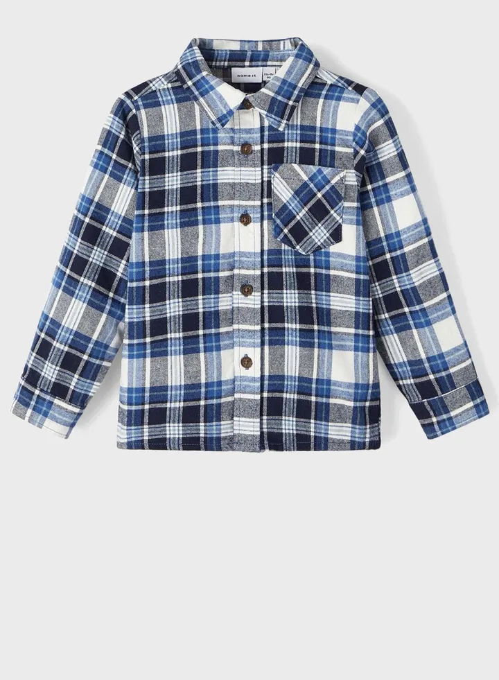 Kids Checkered Shirt