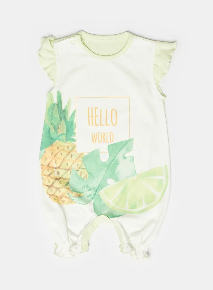 Pop up baby girl Play suit