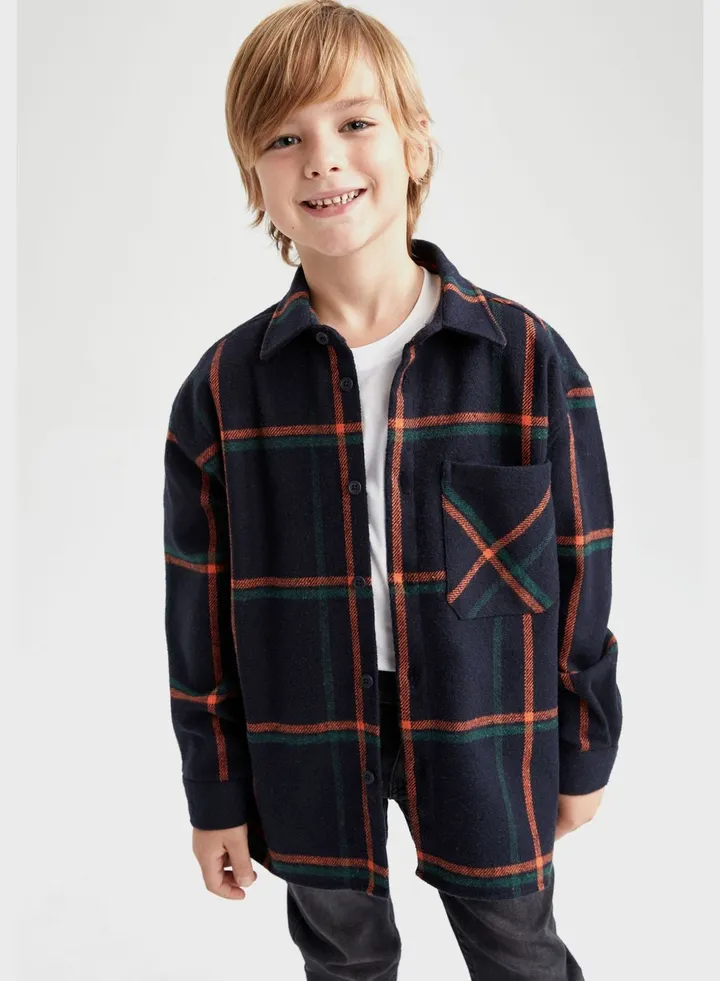 Kids Checks Shirt