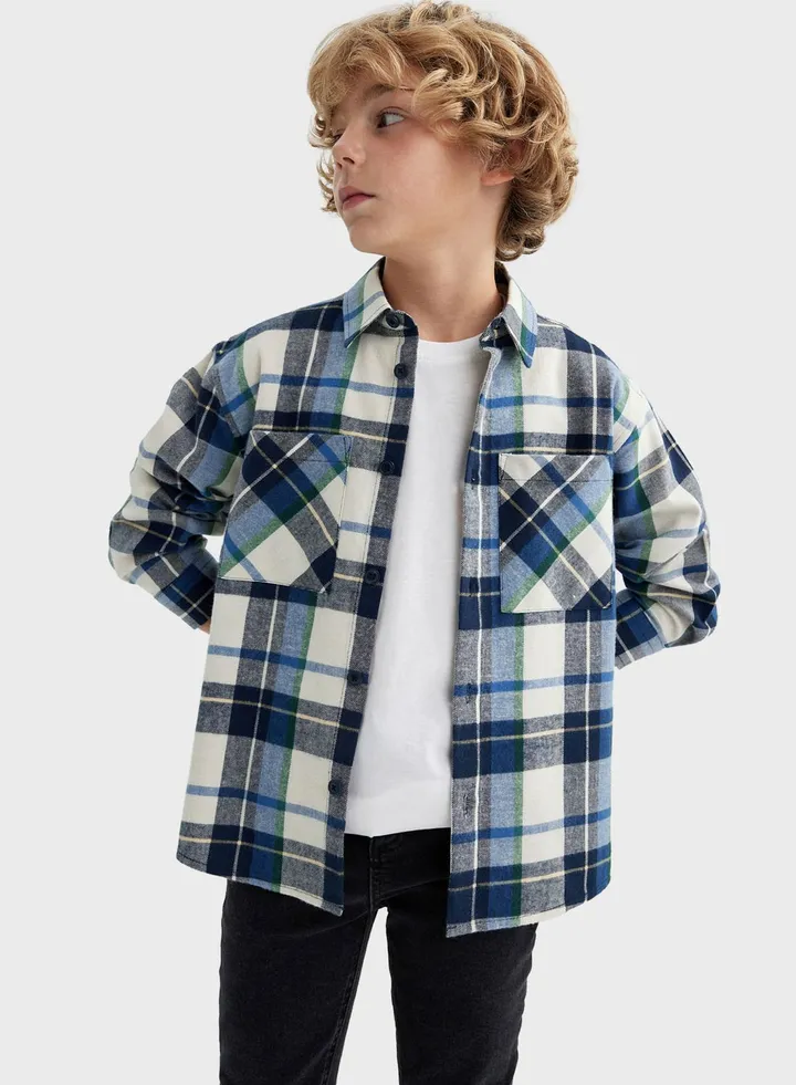 Kids Checks Shirt