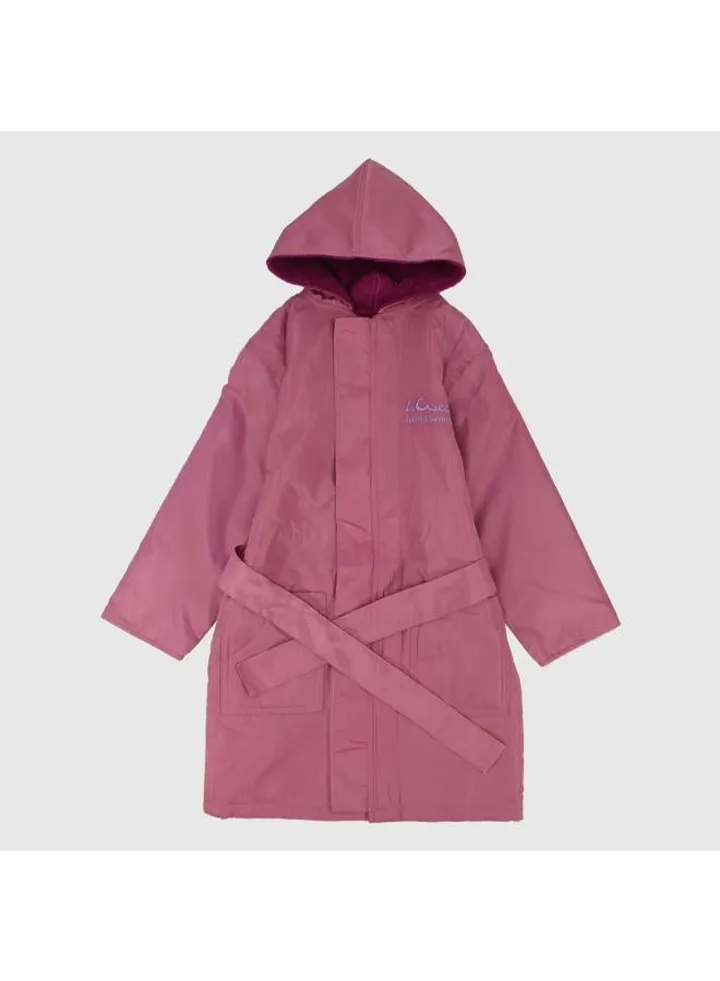 Pink Waterproof Swim Robe