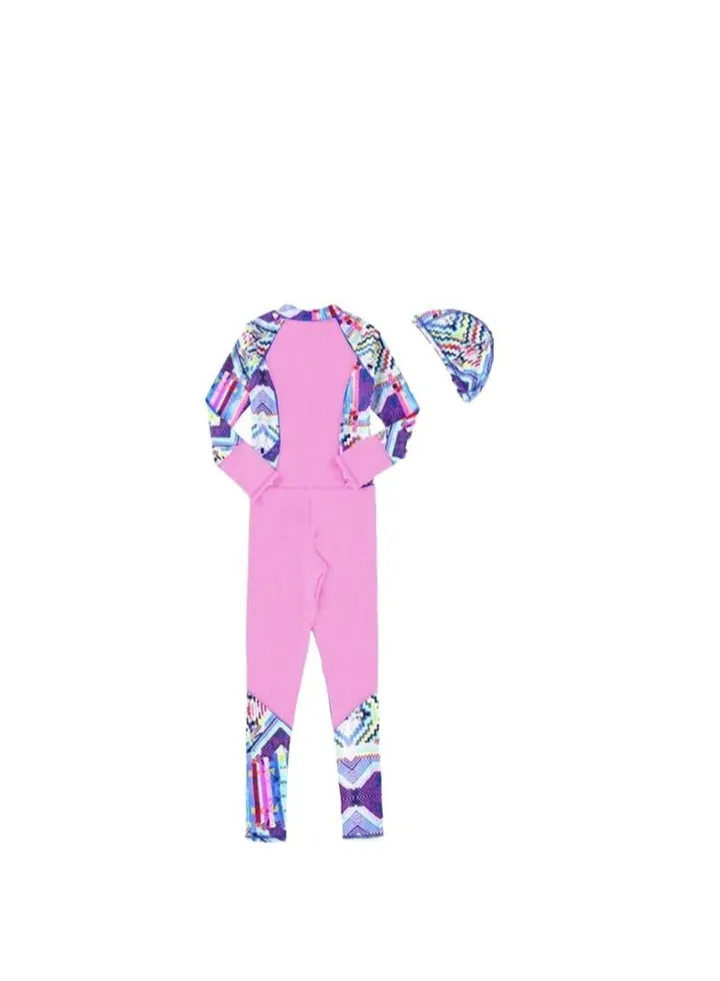 My girls' swimsuit, one piece