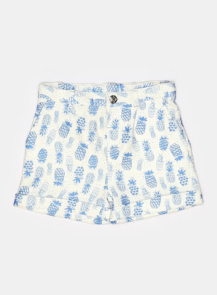 Baby Boys Short Pineapple Gabardine